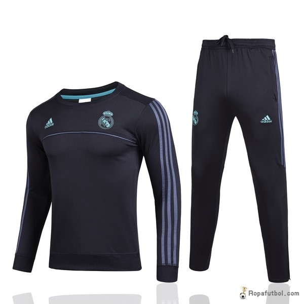 Chandal Real Madrid 2017/18 Negro Verde